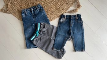 Lot de 3 jeans - 12 mois