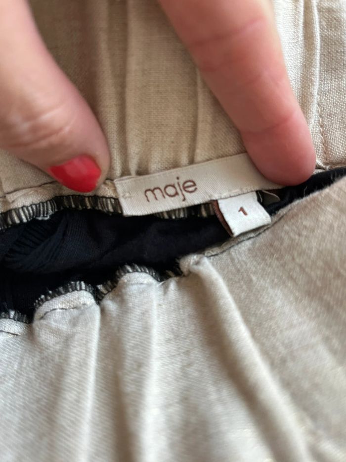 Robe bustier en soie Maje S - photo numéro 6