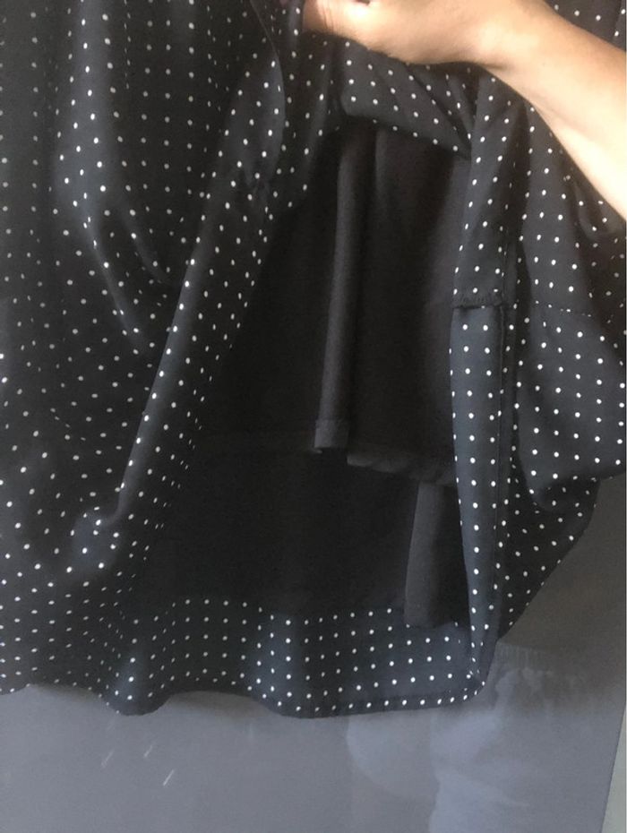 Zara - robe femme motif à pois Taille XL - photo numéro 5
