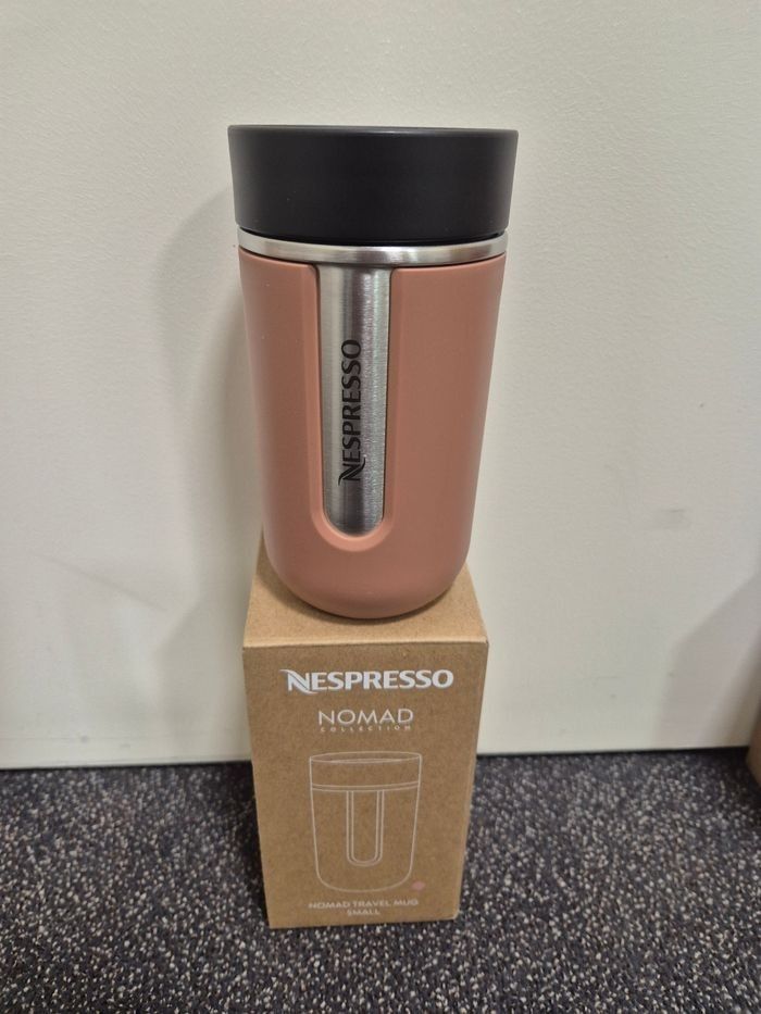 Mug nespresso nomad neuf terra cota