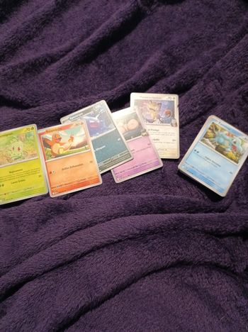 Lot n°3 cartes Pokémon 