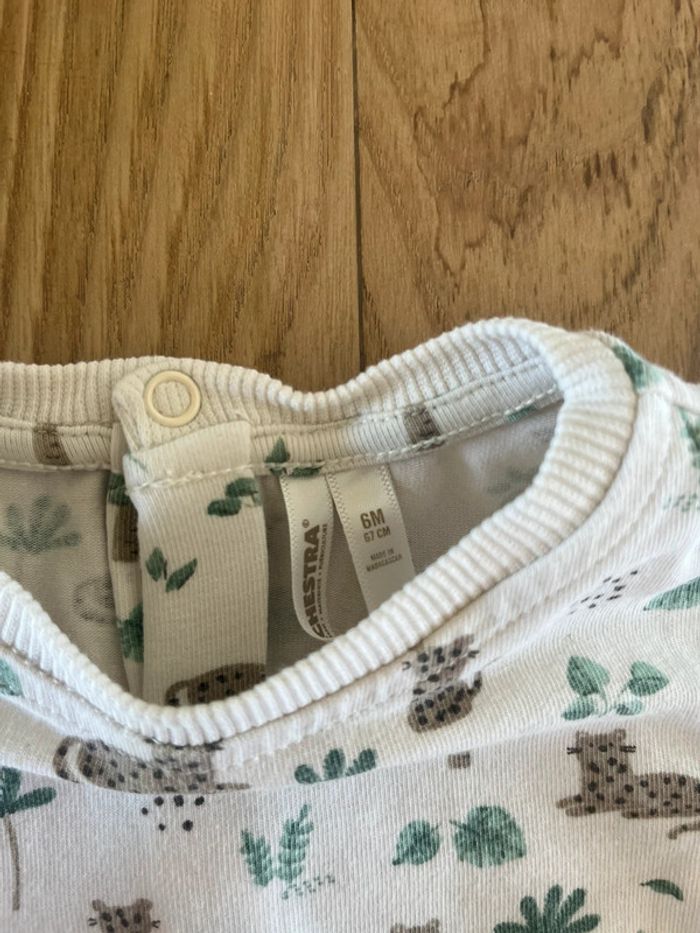 đŻ Ensemble salopette tigre Orchestra 6 mois garçon - photo numĂ©ro 11