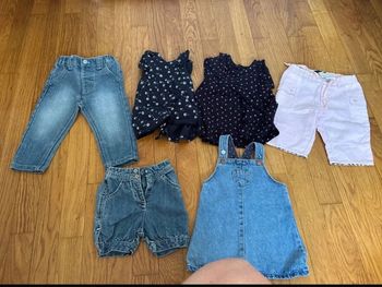 Lot de 6 vêtements 3 mois