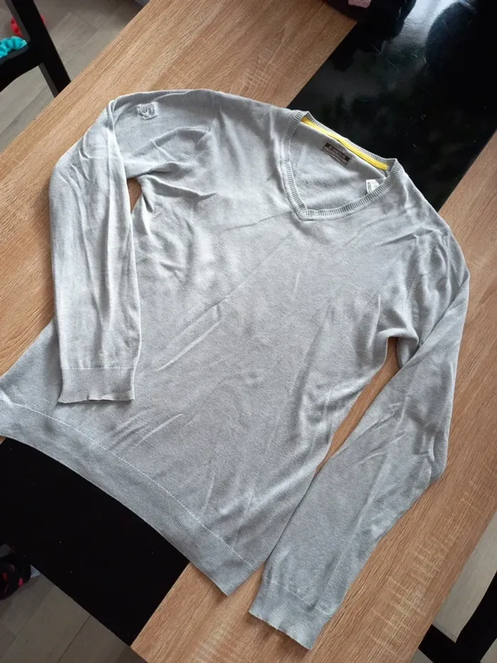 Pull gris homme T.S - photo numéro 3