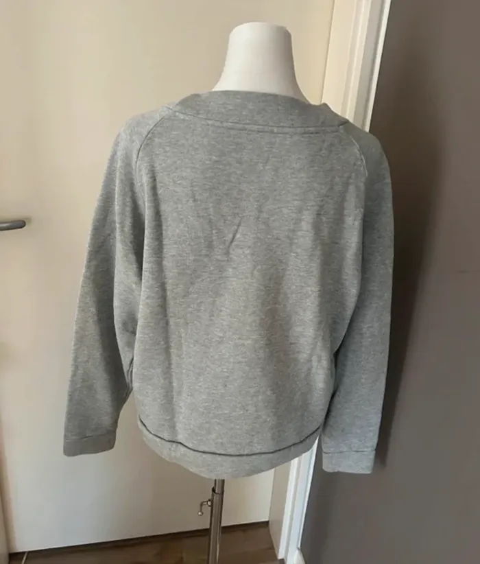Cos sweat gris coton oversize femme, taille S/36 - photo numéro 3