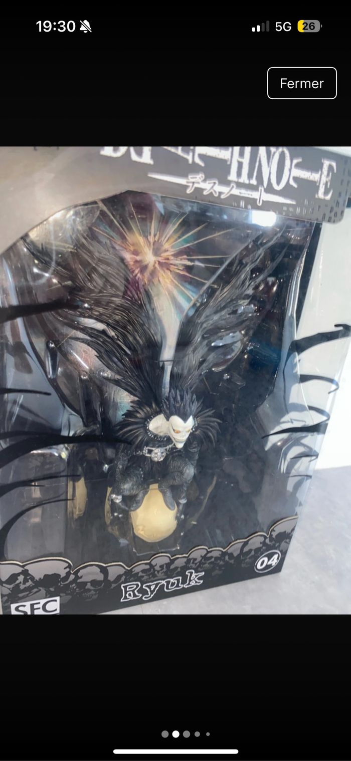 Figurine death note neuf emballer - photo numéro 2