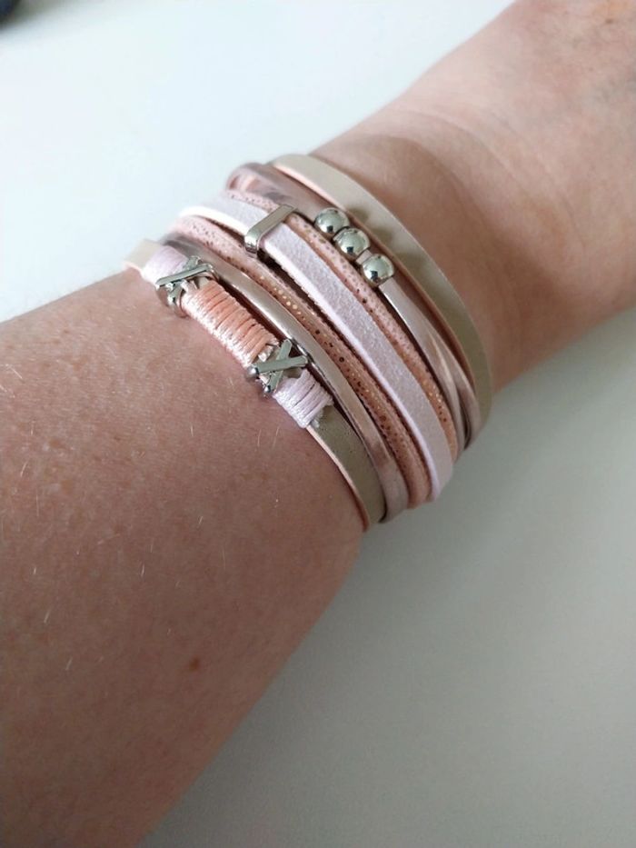 Bracelet manchette bohème NEUF