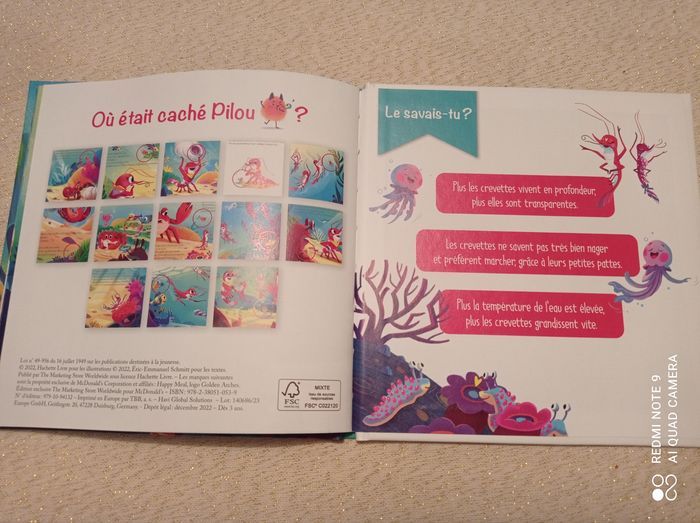 Livre enfant Mac Do, La crevette qui était très musclée, Hachette Jeunesse - photo numéro 3