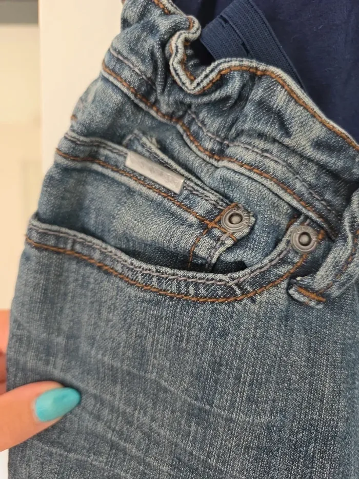 Jean de grossesse La Halle Taille 44 - photo numéro 4