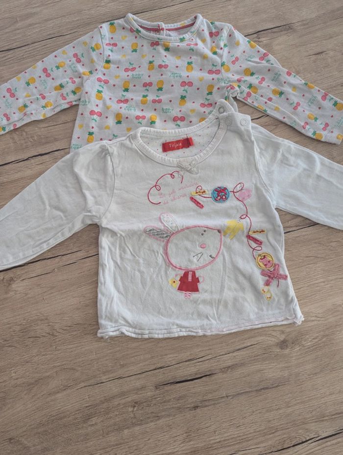 Lot de 3 t shirt 9 mois - photo numéro 4