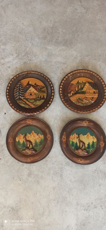 4 decorations murales decor montagne