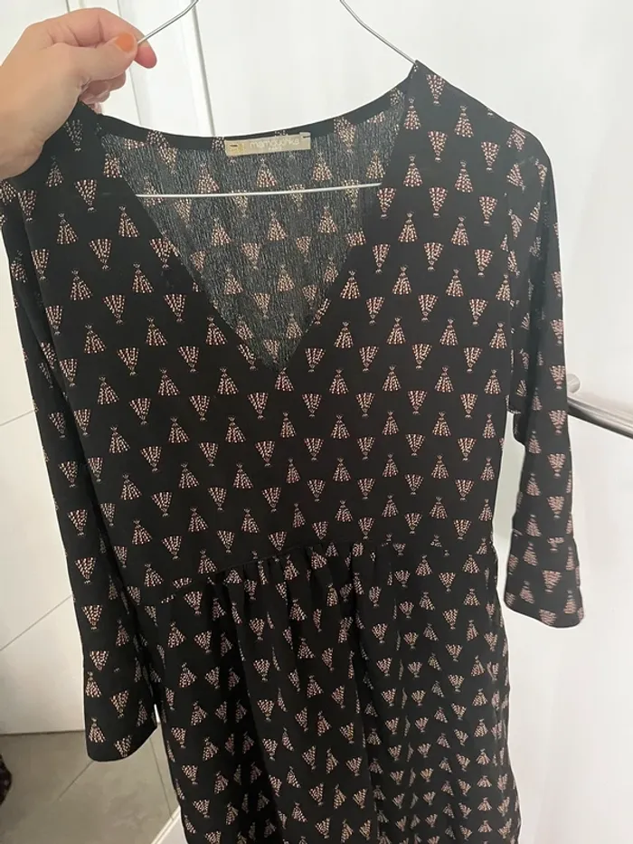 Robe longue noire