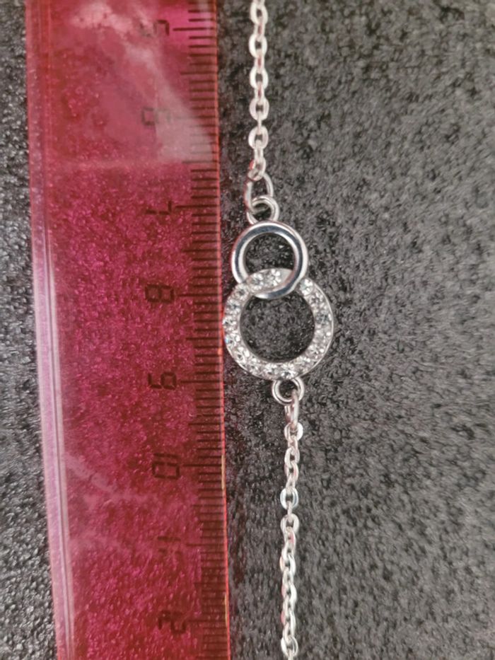 Bracelet en acier inoxydable argenté - photo numéro 3