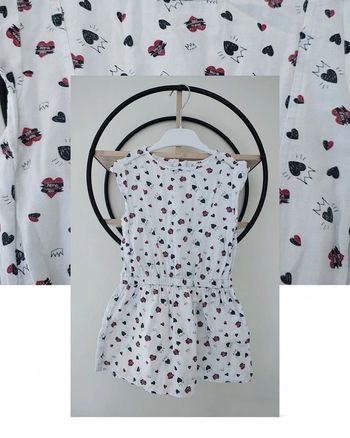 3 ans robe tape a l'oeil