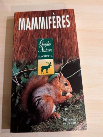 Livre "mammifères"