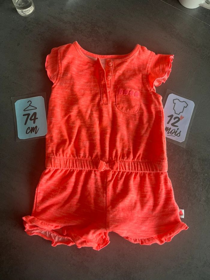 Combi short 12 mois