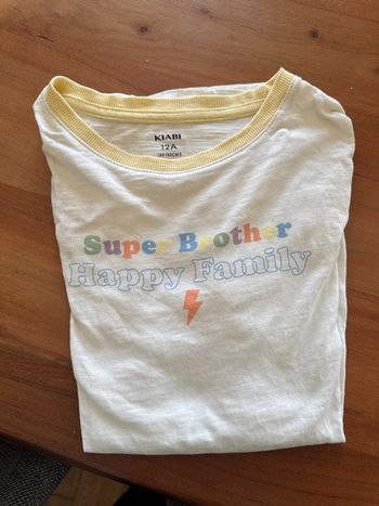 T-shirt Happy Family (frère/brother)