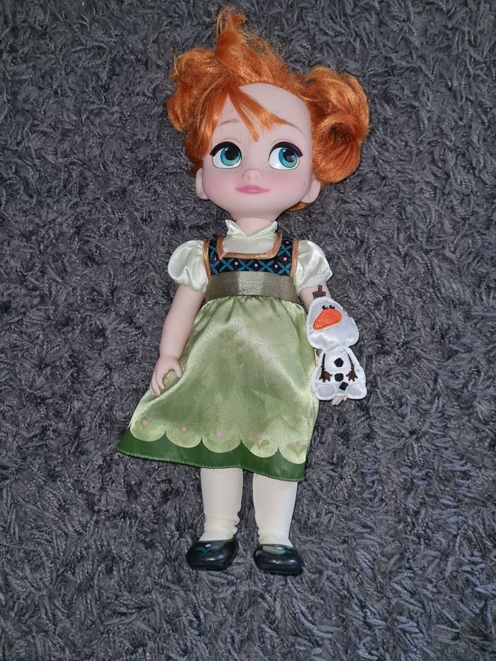 Poupee Anna reine des neiges disney collector - photo numéro 2