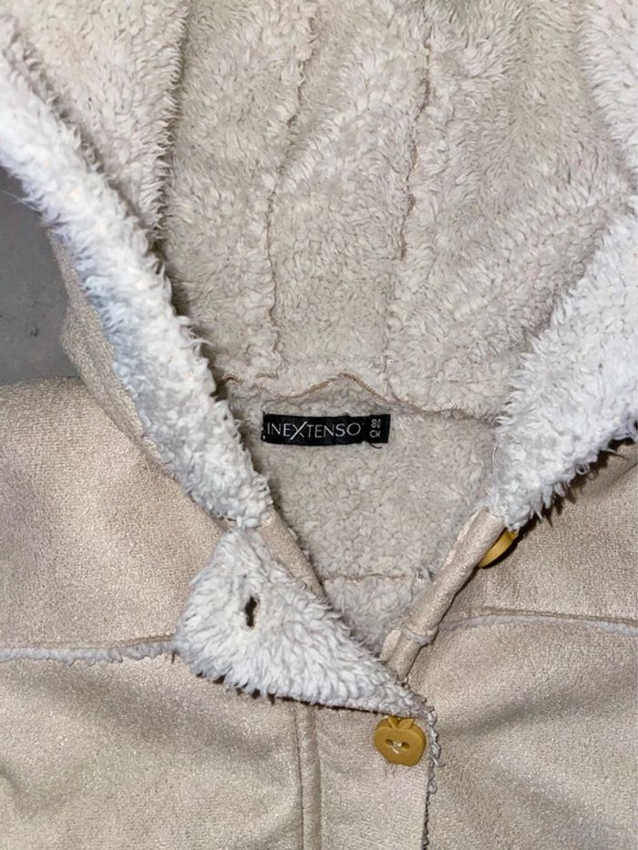 Manteau fourré inextenso 80cm - photo numéro 3