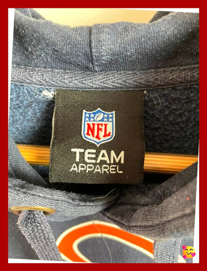 🧥 Sweat NFL Bears Football – Taille L – Bleu marine – Homme - photo numéro 3