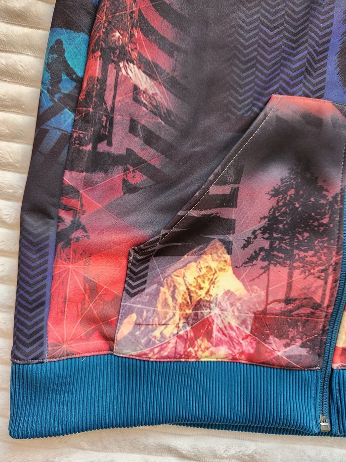 Veste polaire Wed’ze multicolore – 12 ans - photo numéro 3