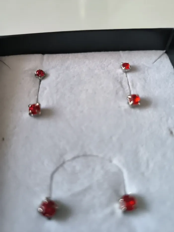 3 paires de boucles d'oreilles (puces) - photo numéro 5