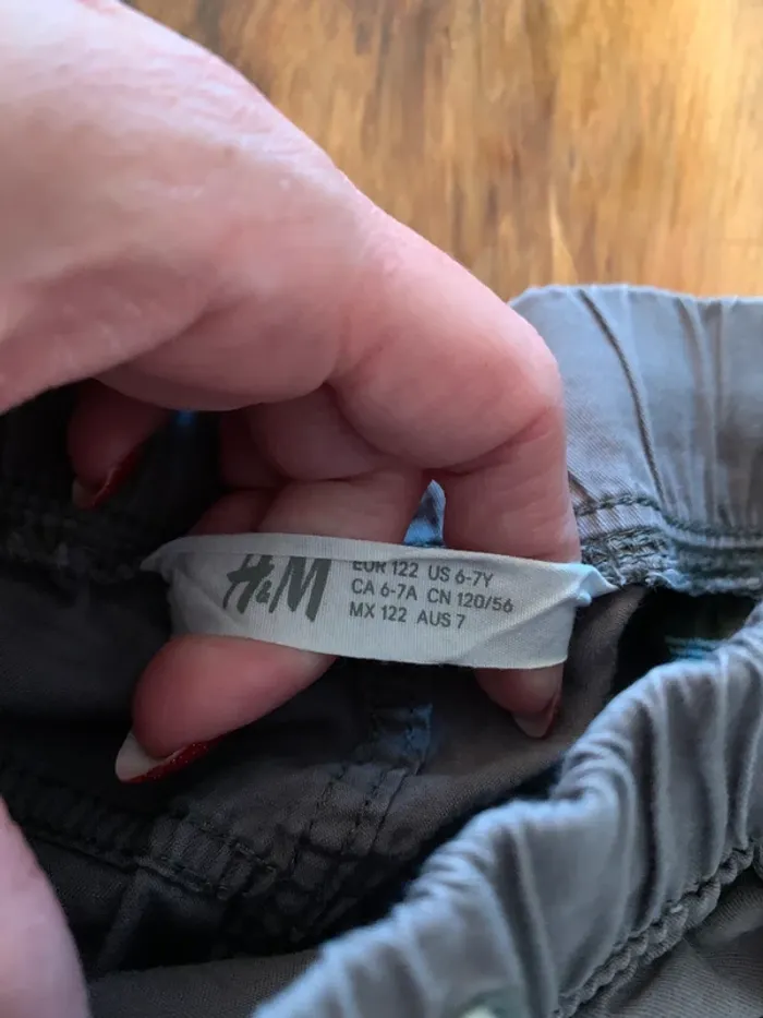 Pantalon cargo h&m taille 6 ans - photo numéro 4