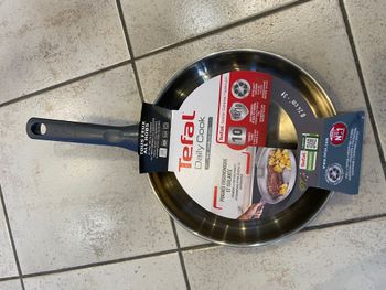Poêle inox Tefal diamètre 24cm (garantie 10ans)