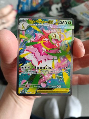 Carte pokémon méga meganium ex 