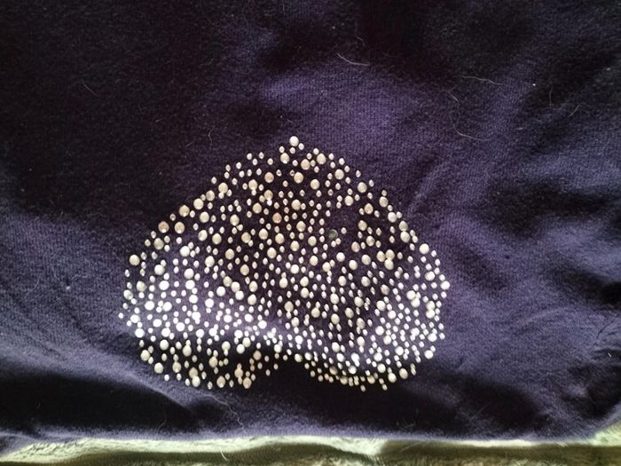 Gilet violet coeur dans le dos Okaïdi 10 ans - photo numéro 3