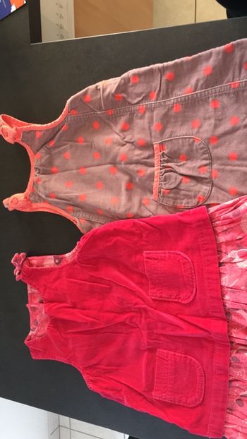 Lot de 2 robes réversibles