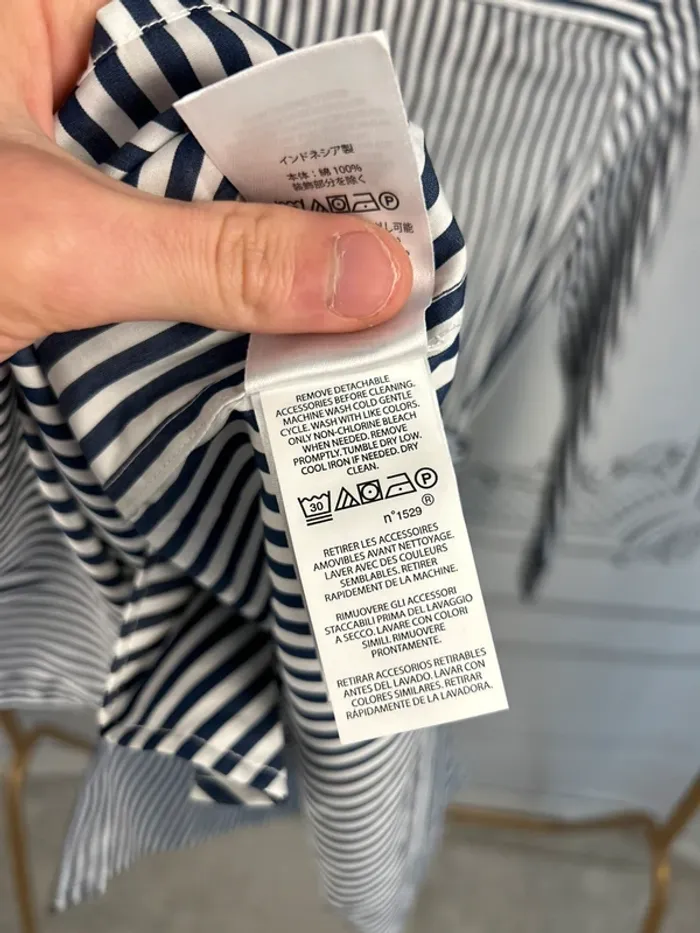 Robe chemise Ralph Lauren Fille 10ans Neuve - photo numéro 9