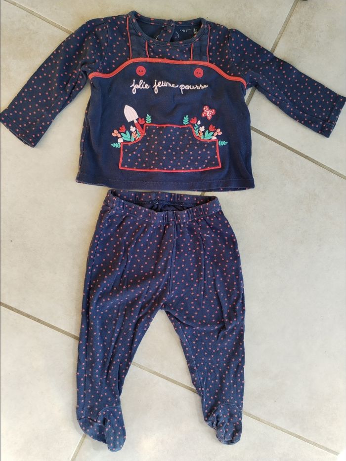 Pyjama DPM, taille 12 mois