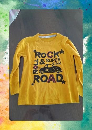 T-shirt manches longues 24 mois  Kimadi