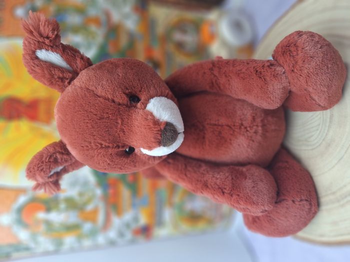 Peluche Jellycat bashful écureuil roux idéal cadeau noël neuf squirrel - photo numéro 2