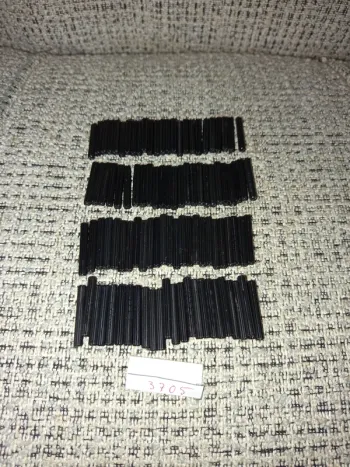 Lot de 100 axes Lego Technic noirs (3705)