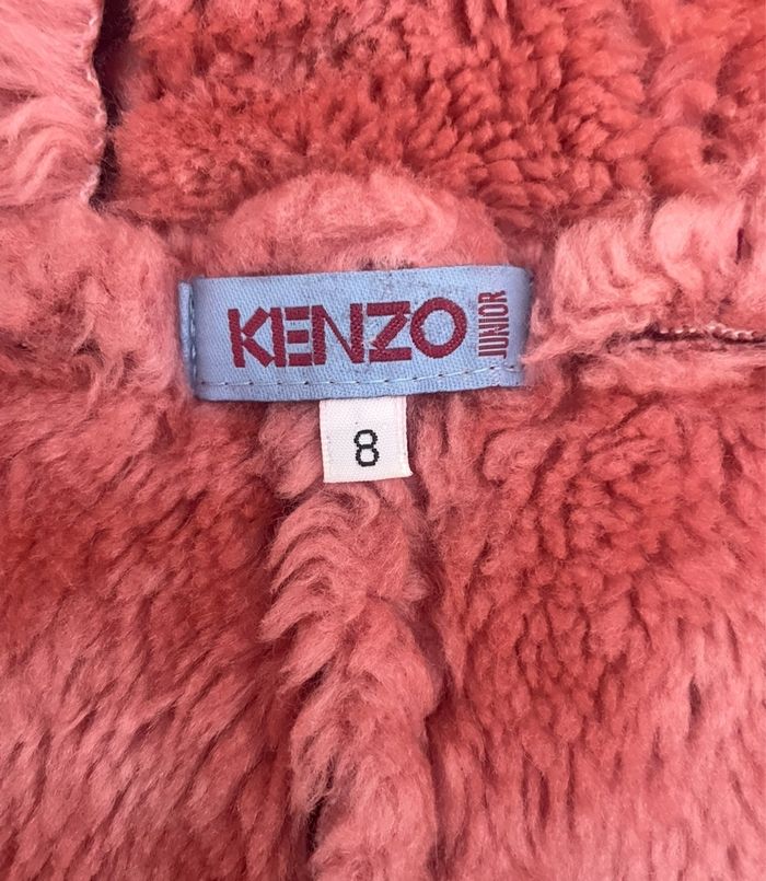 Manteau Kenzo fausse fourrure taille 8 ans très chaud - photo numéro 5