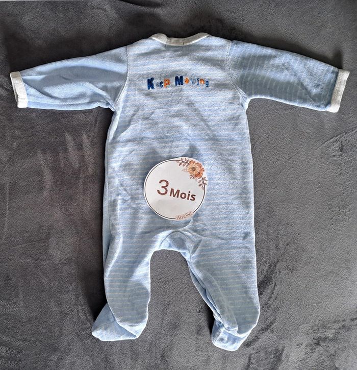 Pijama bébé garçon 3mois - photo numéro 2