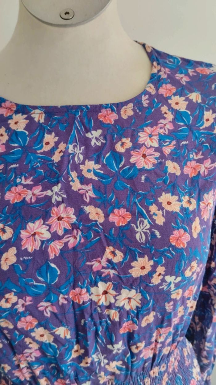 Robe légere à fleurs femme - photo numéro 2