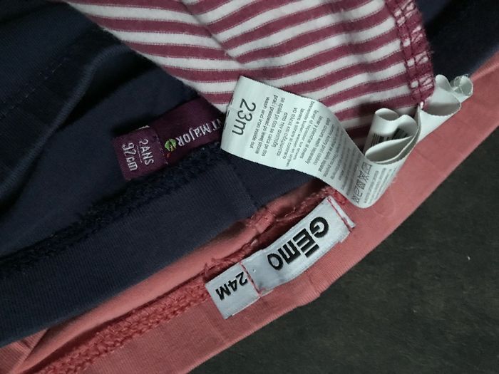 Lot caleçons leggings 2 ans Sergent major Tex Gémo - photo numéro 5