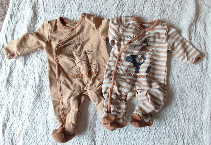 Lot 4 pyjamas coton - photo numéro 2