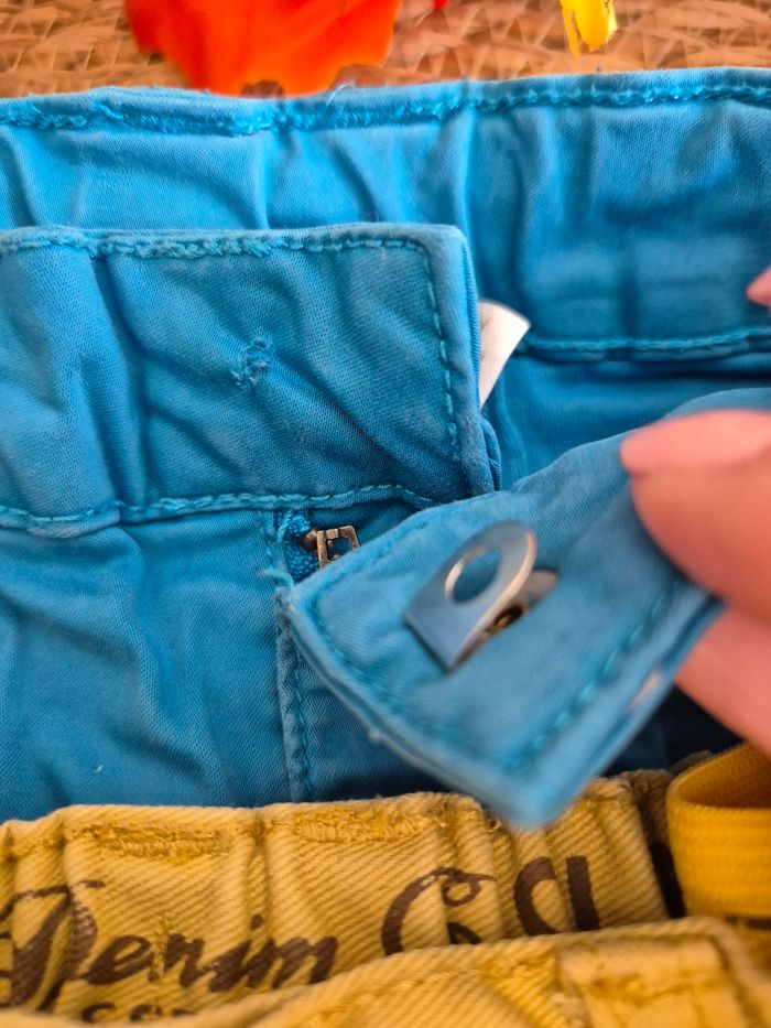 Lot de 3 pantalons colorés garçon 3 ans - photo numéro 5