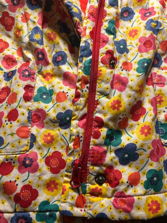Manteau bébé multicolore DPAM 18 mois TBE - photo numéro 2