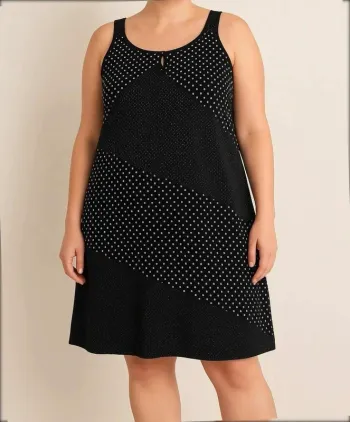 Robe noire femme taille 48