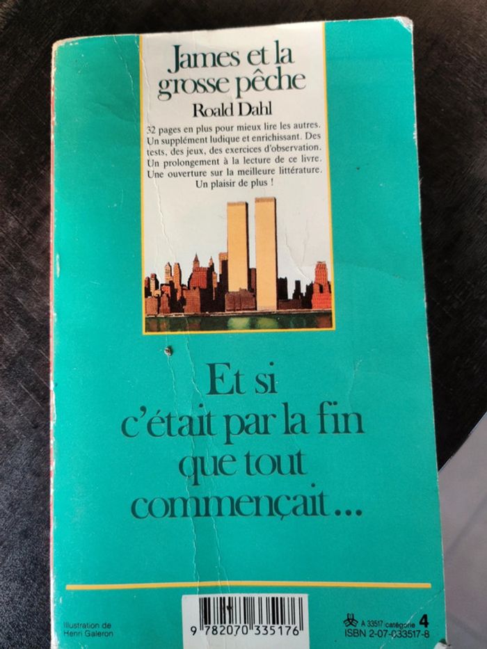 James et la grosse pêche Roald Dahl - photo numéro 2