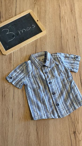 Chemise à carreaux