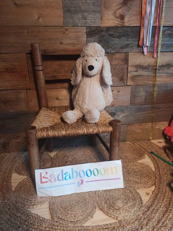 peluche chien Jellycat caniche tbe