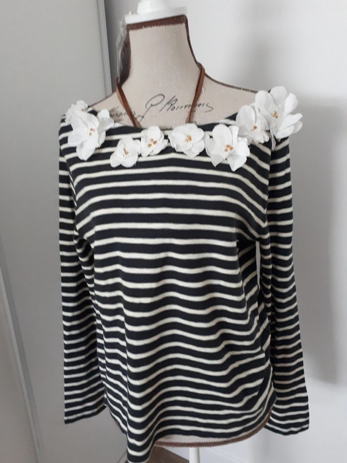 Pull sweat coton Leon & Harper taille M