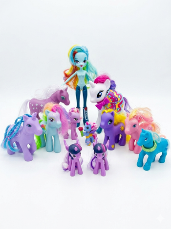 : Lot de Figurines My Little Pony & Equestria Girls