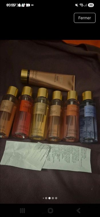 Lot brumes victoria secret